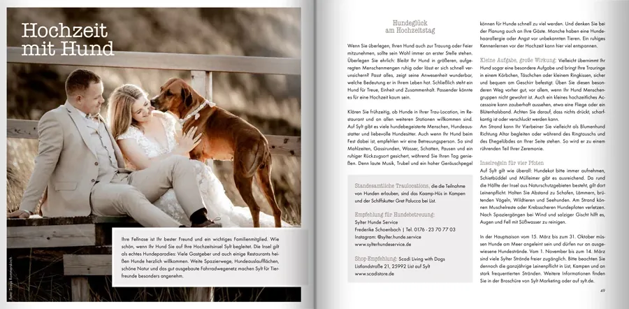 Hunde im Magazin